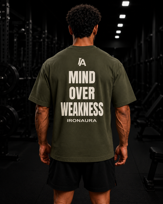 Unisex Oversized Classic T-Shirt MIND OVER WEAKNESS