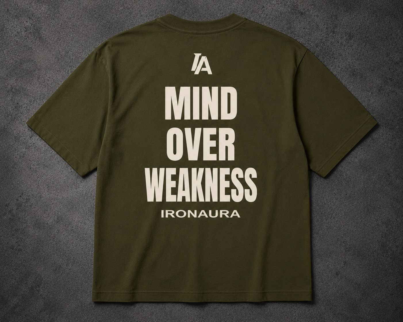 Unisex Oversized Classic T-Shirt MIND OVER WEAKNESS